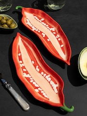 Rockett St George Red Chilli Serving Plate - Image 6 of 6