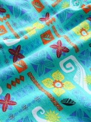 Character Blue Disney Moana Snuggle Fit Pyjamas - Image 3 of 10
