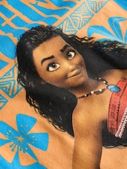 Character Blue Disney Moana Snuggle Fit Pyjamas - Image 4 of 10