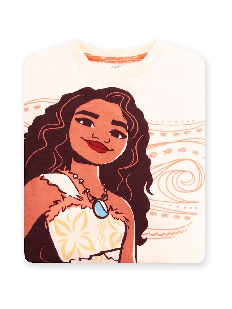 Character Orange Disney Moana 2 Sweatshirt 100% Cotton Dress - Image 11 of 11 Character Orange Disney Moana 2 Sweatshirt 100% Cotton Dress - Image 11 of 11