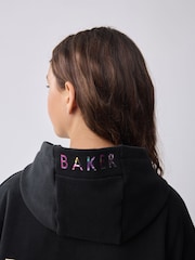 Baker by Ted Baker 2 Piece Longline Black Hoodie and Printed Leggings Set - Bild 8 von 14