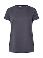 Yours Curve Pink Core Basic T-Shirts 3 Pack - Image 9 of 9