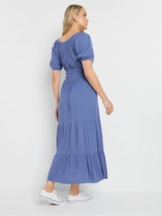 Long Tall Sally Blue Boho Tiered Dress - Image 3 of 5