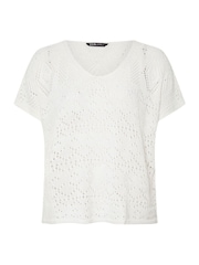Yours Curve White Boxy Cover-Up - Image 5 of 5