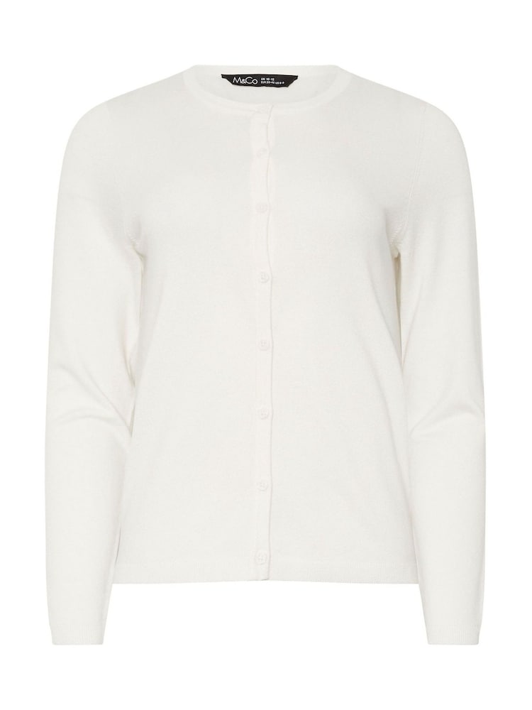 M&Co Knitted Long Sleeve Button Down Cardigan - Slika 5 iz 5 M&Co Knitted Long Sleeve Button Down Cardigan - Slika 5 iz 5