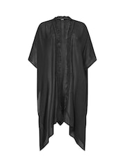 Long Tall Sally Black Tassel Trim Kaftan - Image 5 of 5
