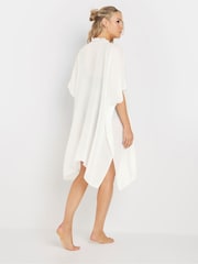 Long Tall Sally White Tassel Trim Kaftan - Image 3 of 5
