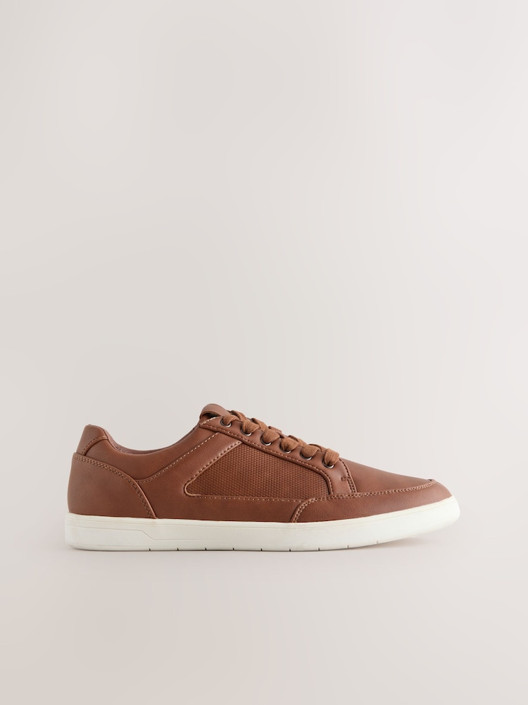 Hellbraun - Casual elegante Turnschuhe - Bild 2 von 6 Hellbraun - Casual elegante Turnschuhe - Bild 2 von 6