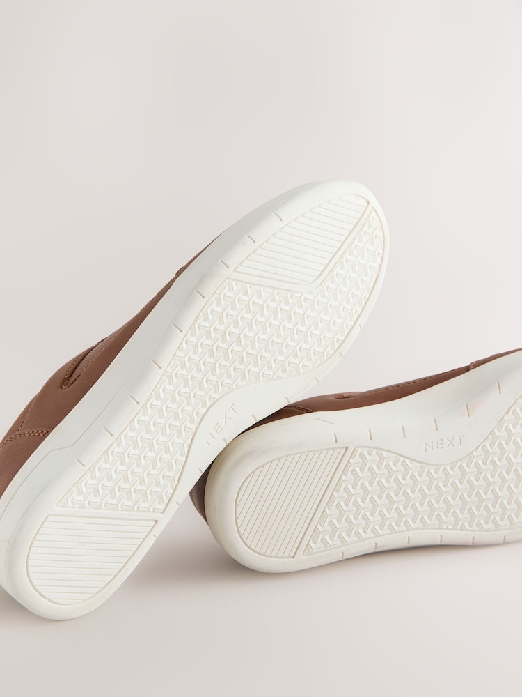 Hellbraun - Casual elegante Turnschuhe - Bild 6 von 6 Hellbraun - Casual elegante Turnschuhe - Bild 6 von 6