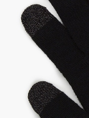 Levi's® Black Ben Touch Knitted Screen Gloves - Image 4 of 6