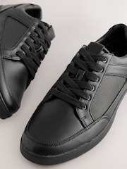 Black Smart Casual Trainers - Image 6 of 6