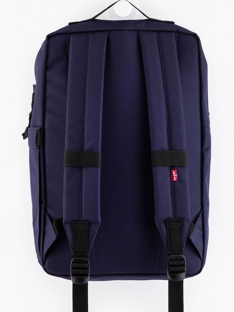 Levi's® Navy Logo Backpack - Image 2 of 5 Levi's® Navy Logo Backpack - Image 2 of 5