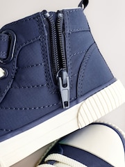 Little Bird by Jools Oliver Bright Rainbow Padded Hi-Top Trainers - Image 4 of 6