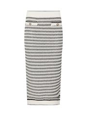 برّاق - تنورة مخططة من Star By Julien Macdonald - Image 5 of 5