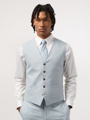 Antique Rogue Blue Blake Waistcoat - Image 1 of 2