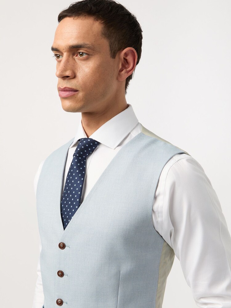 Antique Rogue Blue Blake Waistcoat - Image 2 of 2
