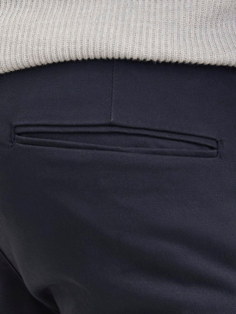 JACK & JONES Blue Relaxed Fit Chino Trousers - Image 5 of 5