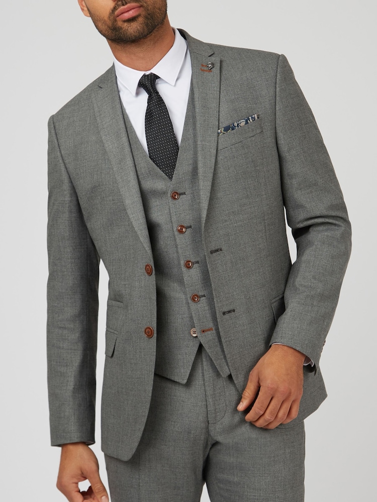 Antique Rogue Grey Blake Texture Jacket - Image 1 of 7
