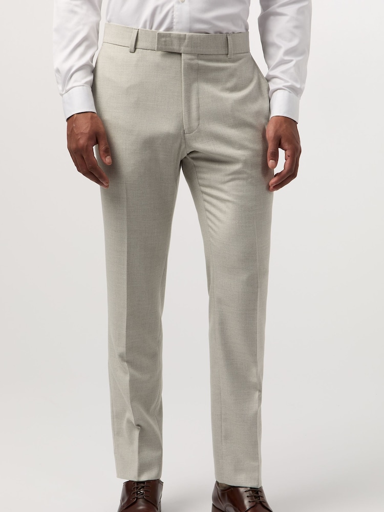 Antique Rogue Grey Blake Pale Trousers - Image 1 of 2