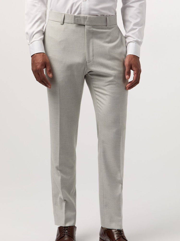 Antique Rogue Grey Blake Pale Trousers - Image 1 of 2 Antique Rogue Grey Blake Pale Trousers - Image 1 of 2
