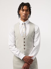 Antique Rogue Grey Blake Pale Grey Waistcoat - Image 1 of 2