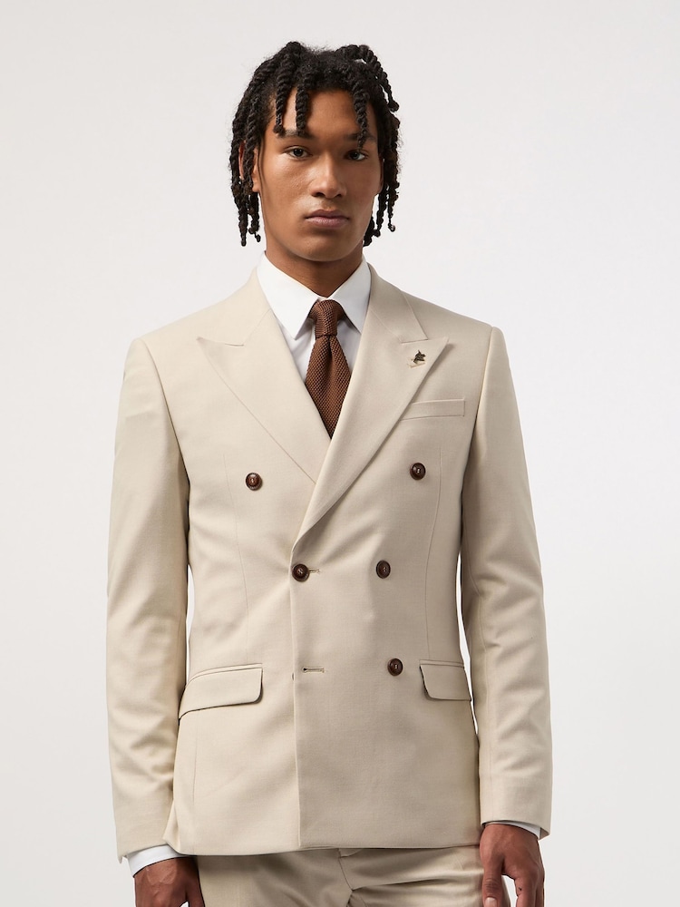 Antique Rogue Cream Blake DB Jacket - Image 1 of 3