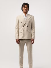 Antique Rogue Cream Blake DB Jacket - Image 2 of 3