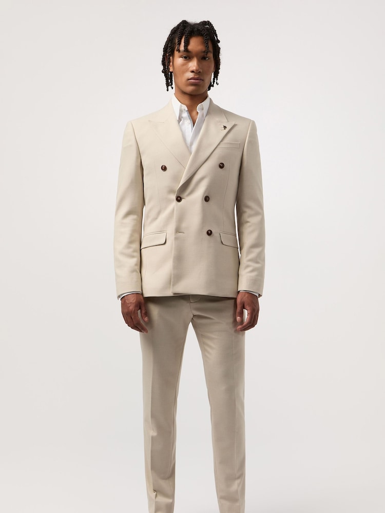 Antique Rogue Cream Blake DB Jacket - Image 2 of 3