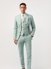 Antique Rogue Blue Blake Sea Foam Jacket - Image 2 of 4
