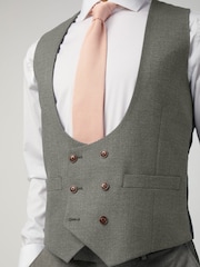 Antique Rogue Grey Blake Texture Waistcoat - Image 2 of 2