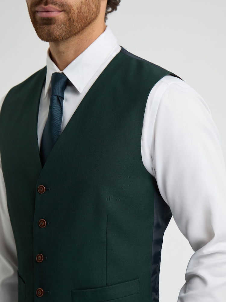 Antique Rogue Green Blake Deep Waistcoat - Image 2 of 2 Antique Rogue Green Blake Deep Waistcoat - Image 2 of 2