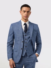 Antique Rogue Blue Check Jacket - Image 1 of 5