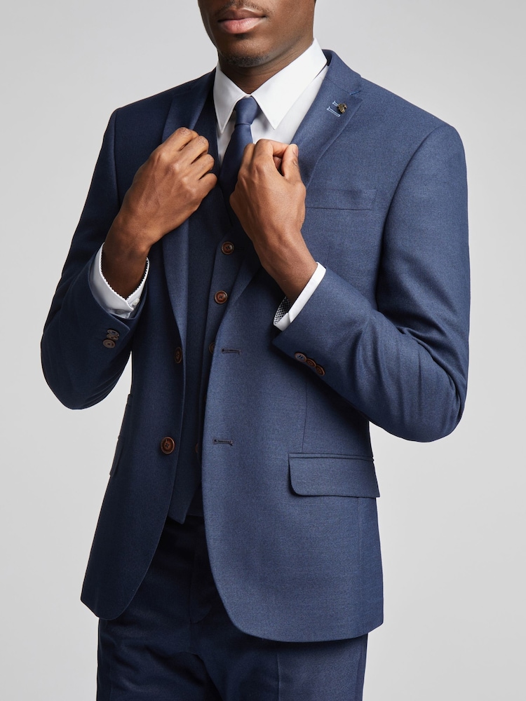 Antique Rogue Blue Blake Texture Jacket - Image 1 of 5