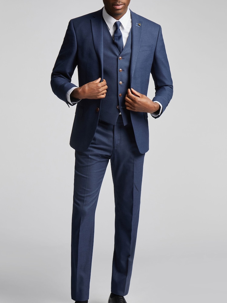 Antique Rogue Blue Blake Texture Jacket - Image 2 of 5