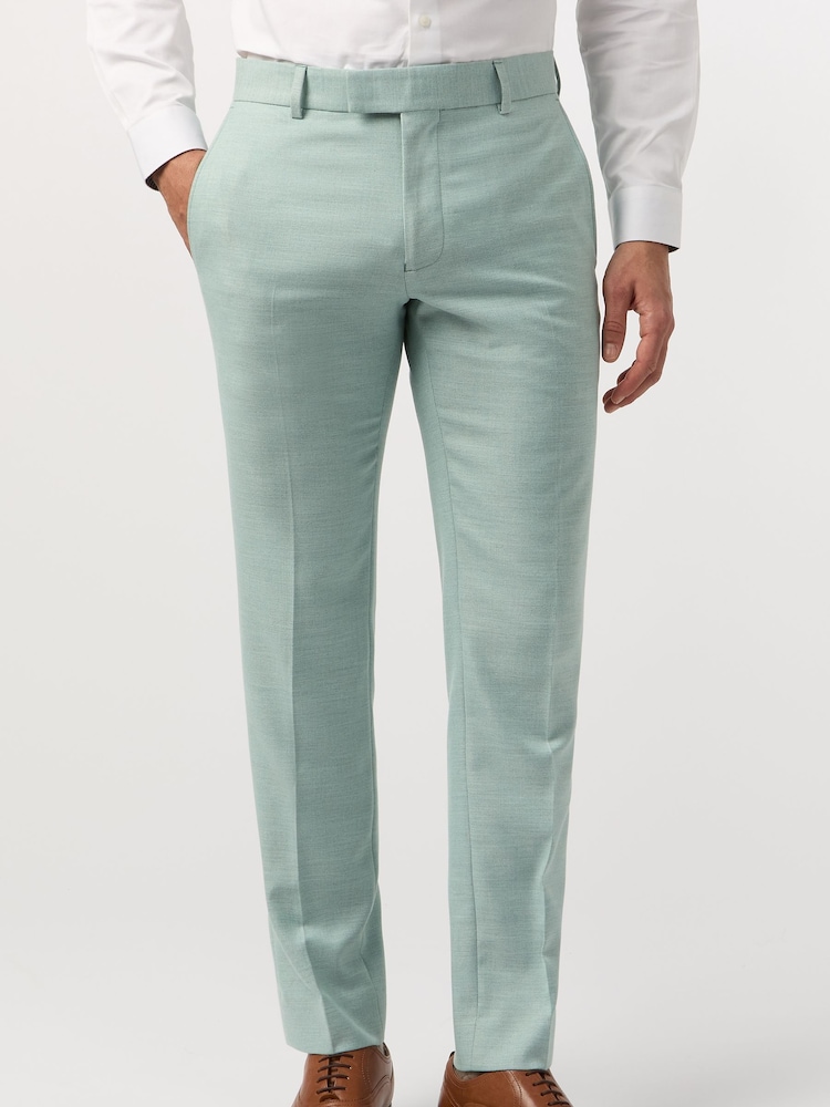Antique Rogue Blue Blake Sea Foam Trousers - Image 1 of 2