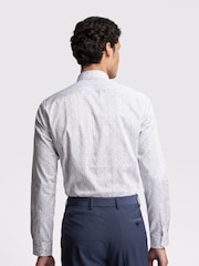 Ted Baker White Lyons Stencil 100% Cotton Shirt - Image 2 of 3