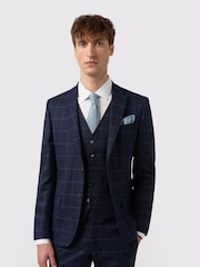 Antique Rogue Blue Check Jacket - Image 1 of 5