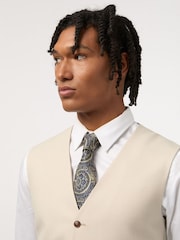 Antique Rogue Cream Blake Waistcoat - Image 2 of 2