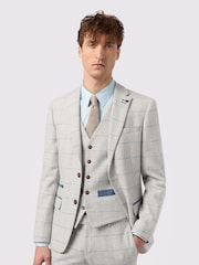 Antique Rogue Grey Powell Checks Tweed Jacket - Image 1 of 6
