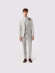 Antique Rogue Grey Powell Checks Tweed Jacket - Image 3 of 6