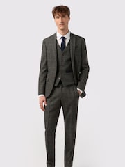 Antique Rogue Grey Emerson Herringbone Jacket - Image 2 of 8
