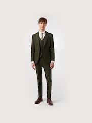 Antique Rogue Green And Blue Hooper Check Jacket - Image 2 of 6