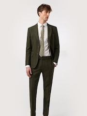 Antique Rogue Green And Blue Hooper Check Jacket - Image 4 of 6