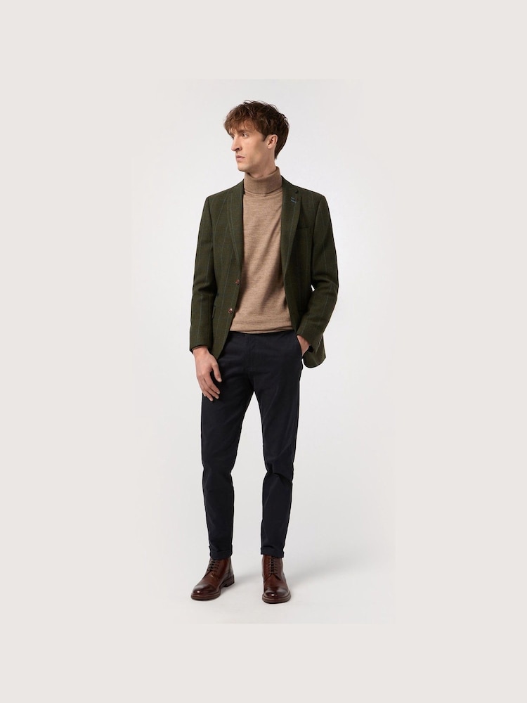 Antique Rogue Green And Blue Hooper Check Jacket - Image 5 of 6