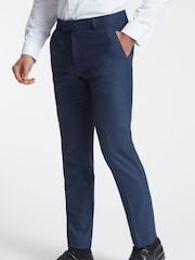 Antique Rogue Blue Blake Texture Trousers - Image 1 of 4