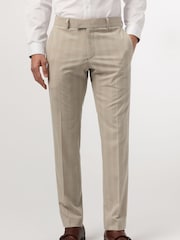Antique Rogue Cream Putty Check Trousers - Image 1 of 3