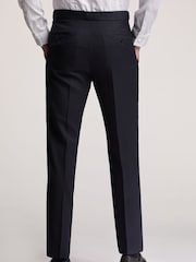 Ted Baker Blue Breen Tuxedo Slim Trousers - Image 2 of 3