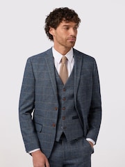 Antique Rogue Blue Lenox Check Jacket - Image 1 of 5