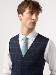 Antique Rogue Blue WP Check Waistcoat - Image 2 of 2