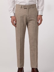 Antique Rogue Taupe Tweed Trousers - Image 1 of 2